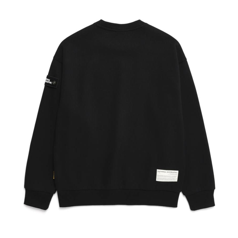 STANDARD VELUX SEMI-OVER FIT SWEATSHIRT CARBON BLACK