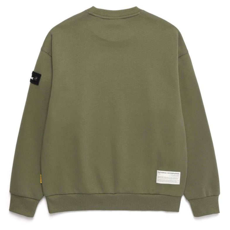 STANDARD VELUX SEMI-OVER FIT SWEATSHIRT F/KHAKI