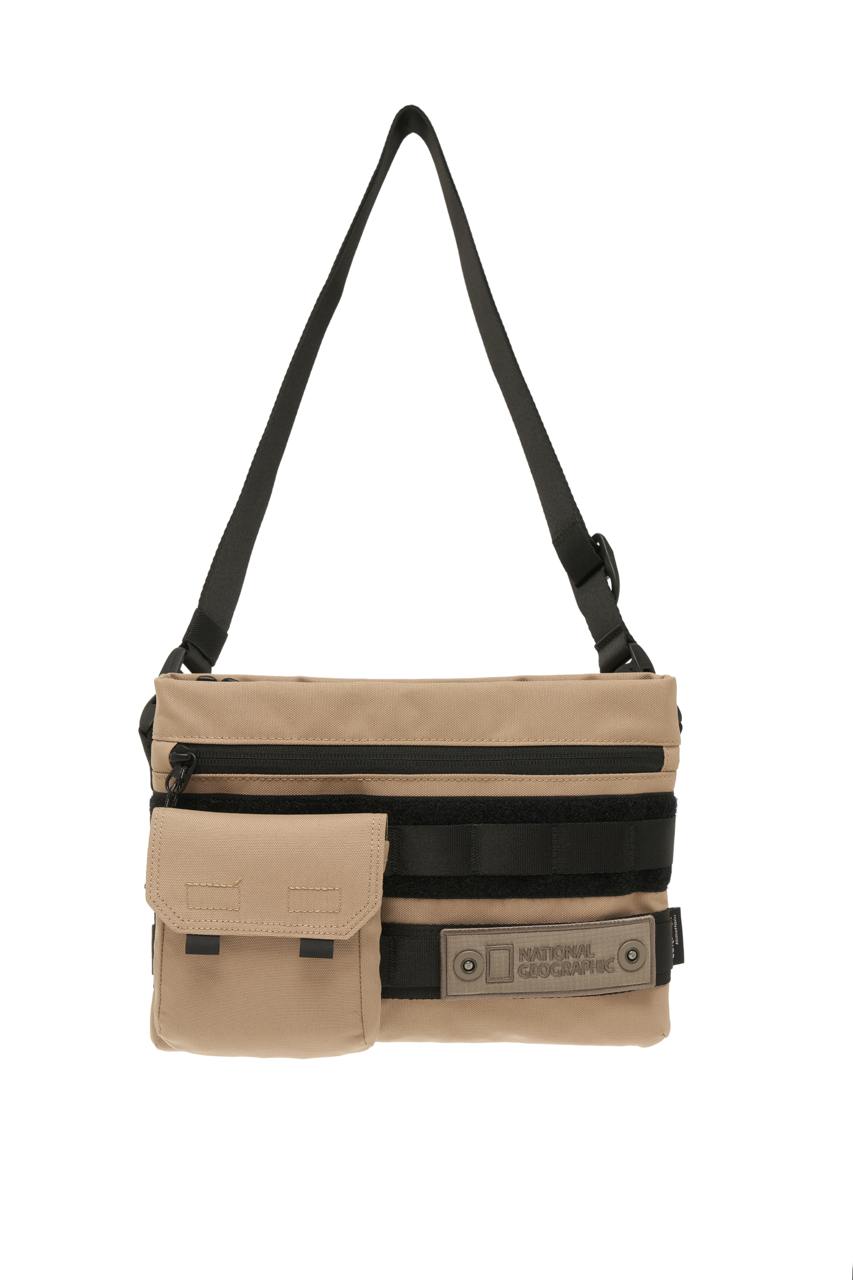 TECH CROSSBODY BAG BEIGE