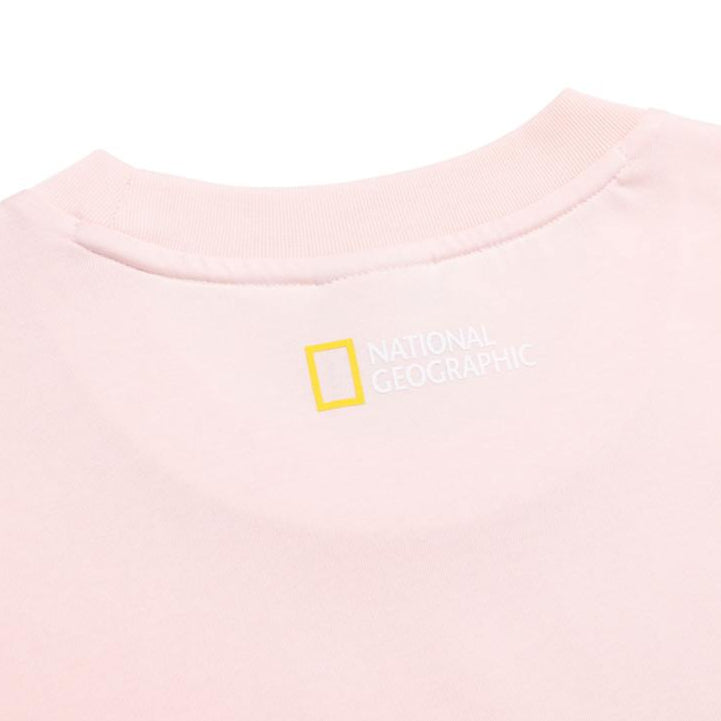 UNISEX SEMI-OVER FIT SUPIMA H/TEE INDI PINK