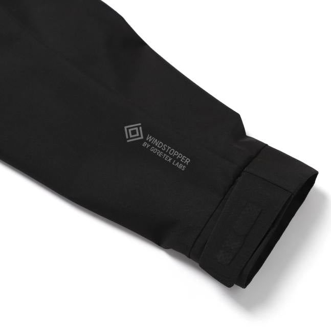 URBAN WINDSTOPPER GORETEX 2L HOODIE JACKET CARBON BLACK