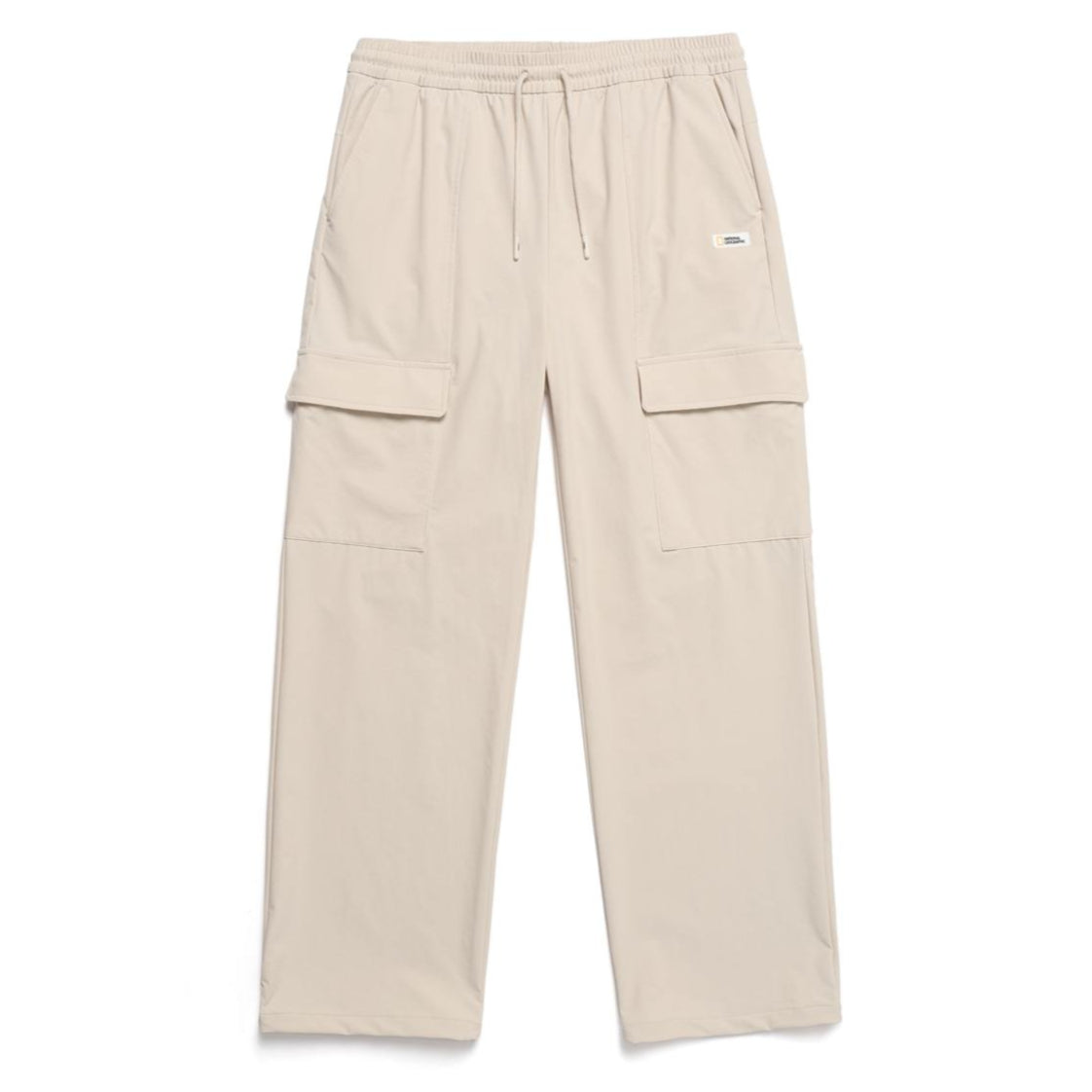 WOMEN'S ARCHELON WOVEN TRAINING WIDE PANTS L/BEIGE