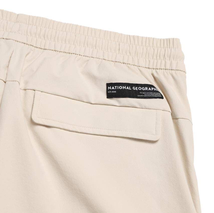 WOMEN'S ARCHELON WOVEN TRAINING WIDE PANTS L/BEIGE