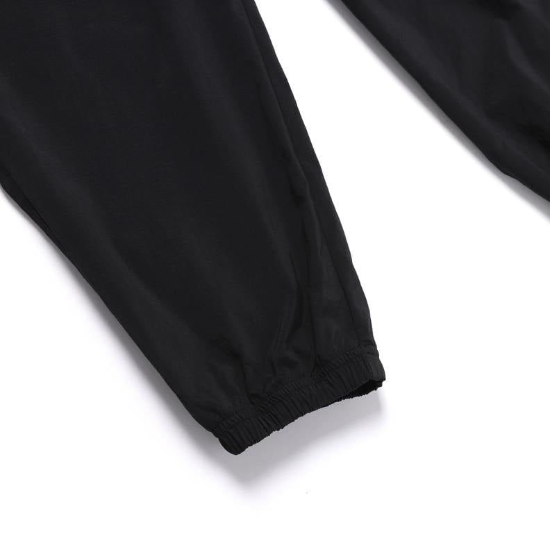WOMEN'S CYGNUS WOVEN STRAIGHT JOGGER PANTS CARBON BLACK