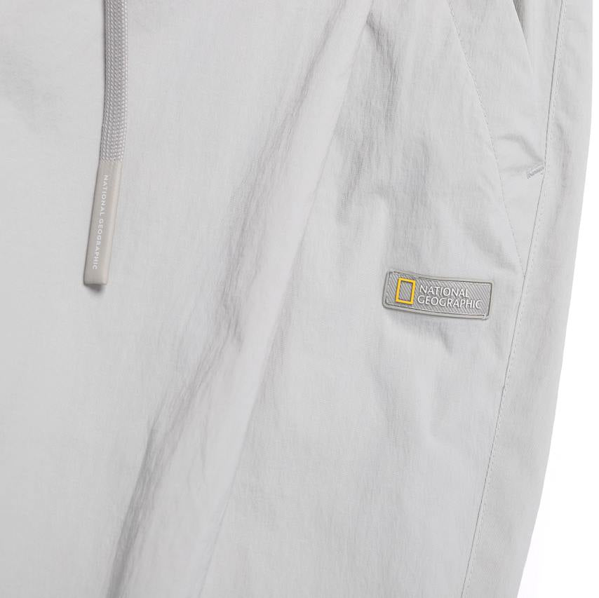 WOMEN'S CYGNUS WOVEN STRAIGHT JOGGER PANTS SILVER GREY