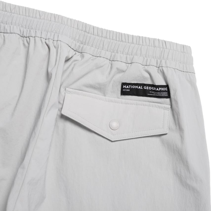 WOMEN'S CYGNUS WOVEN STRAIGHT JOGGER PANTS SILVER GREY