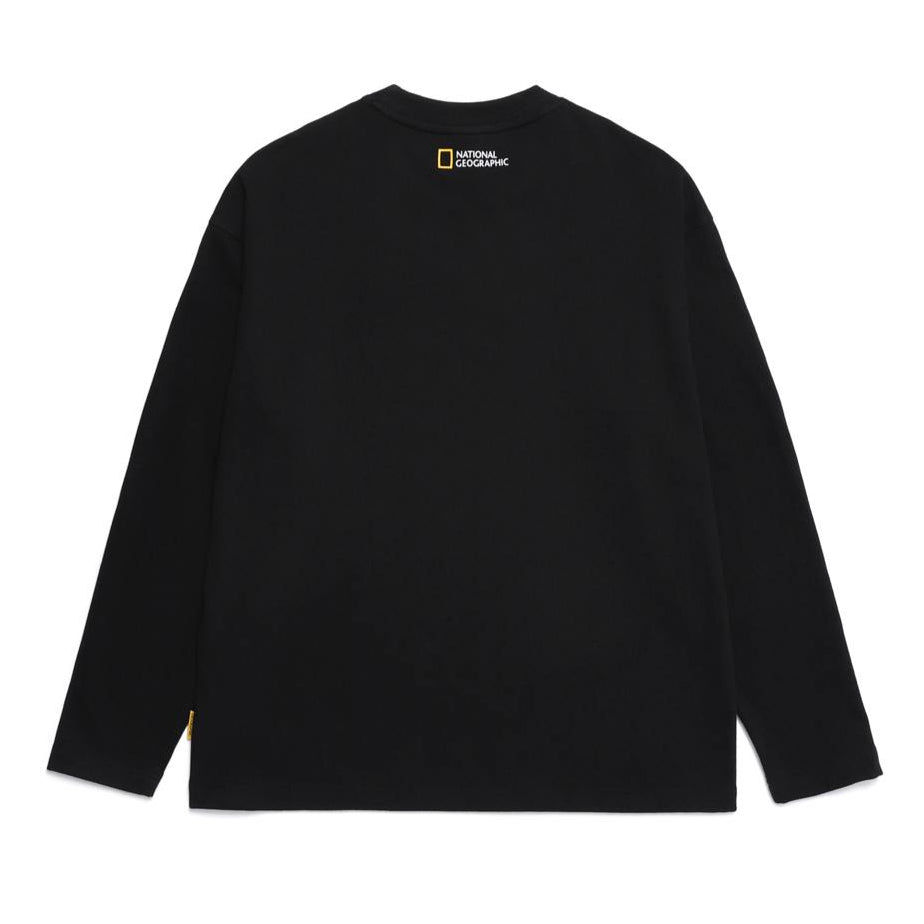 ANIMAL WAPPEN SEMI-OVER FIT T-SHIRT CARBON BLACK