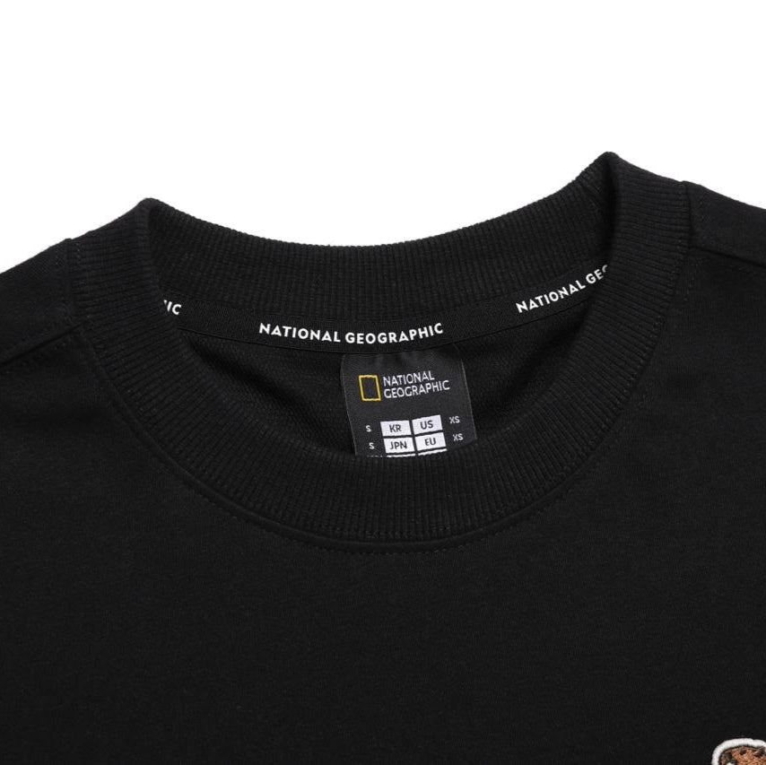 ANIMAL WAPPEN SEMI-OVER FIT T-SHIRT CARBON BLACK