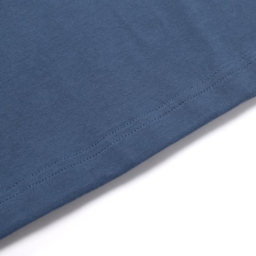 ANIMAL WAPPEN SEMI-OVER FIT T-SHIRT DUSTY NAVY