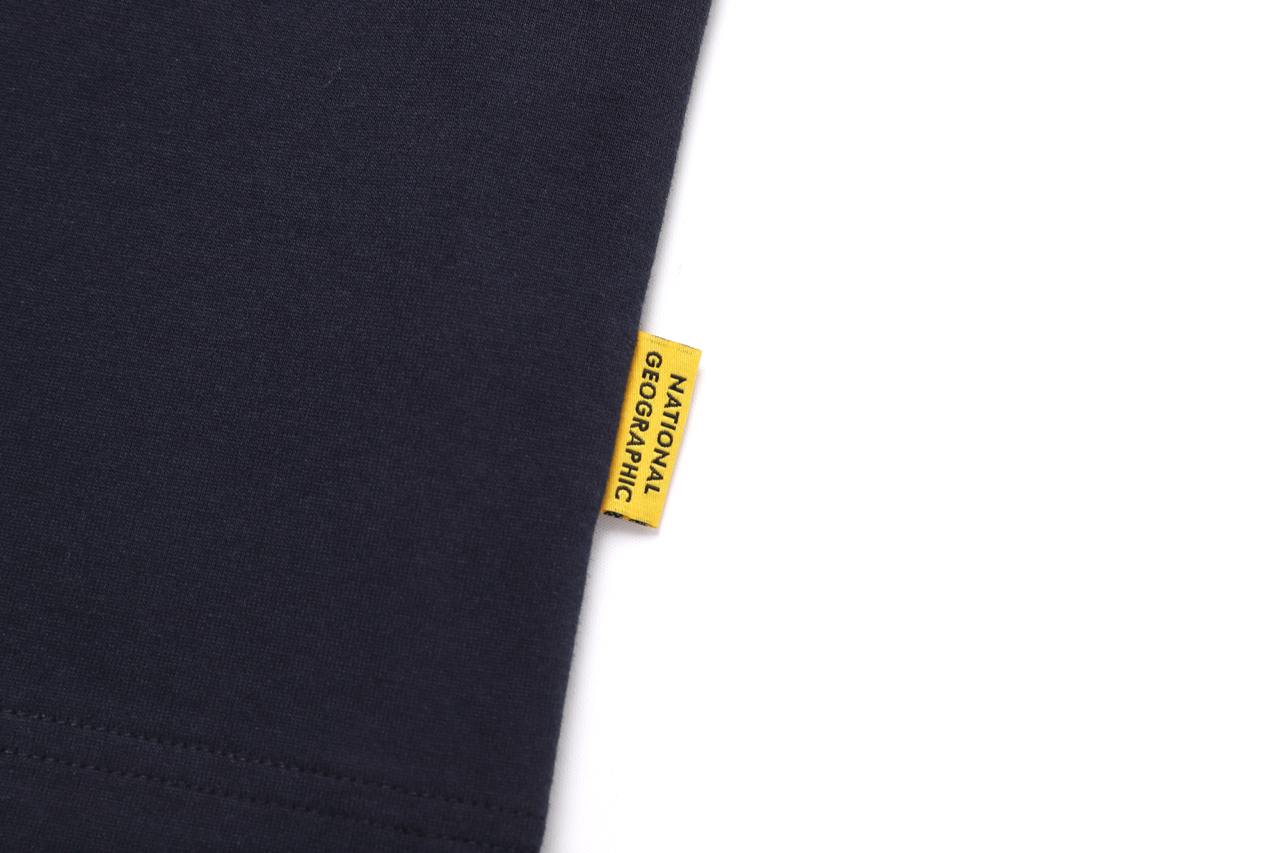 NRN CHEST POCKET SEMI-OVER FIT H/TEE NAVY