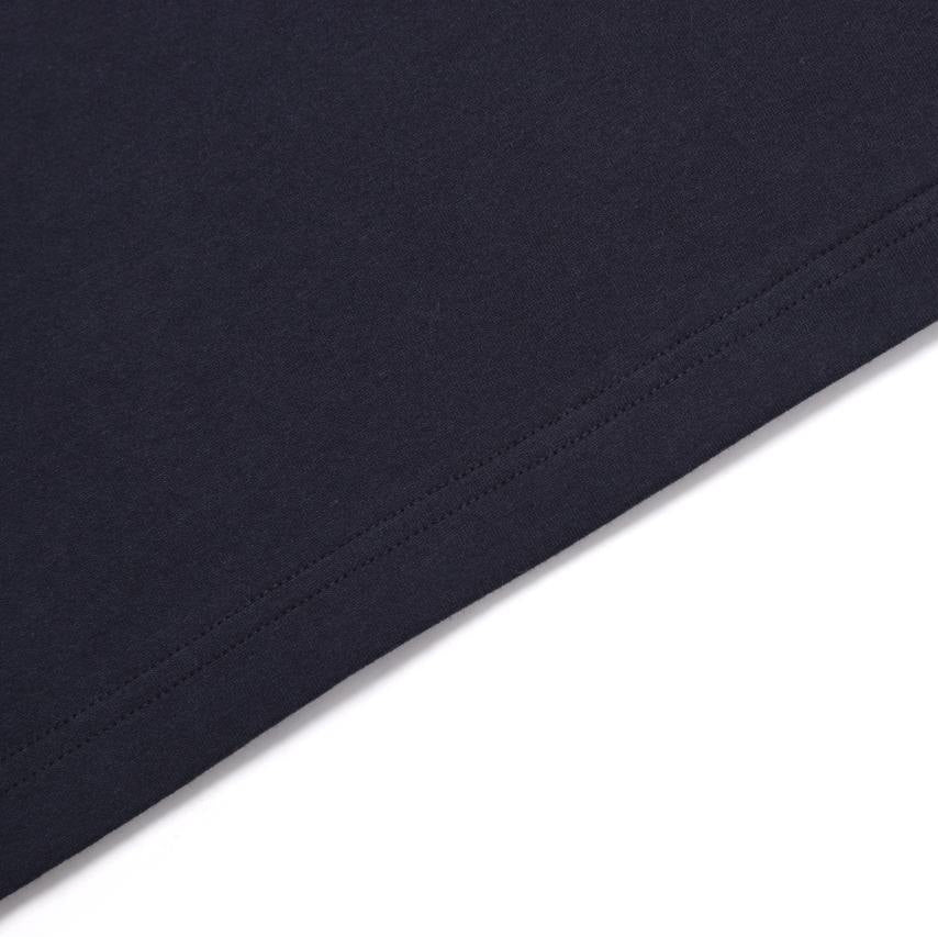 NRN CHEST POCKET SEMI-OVER FIT H/TEE NAVY