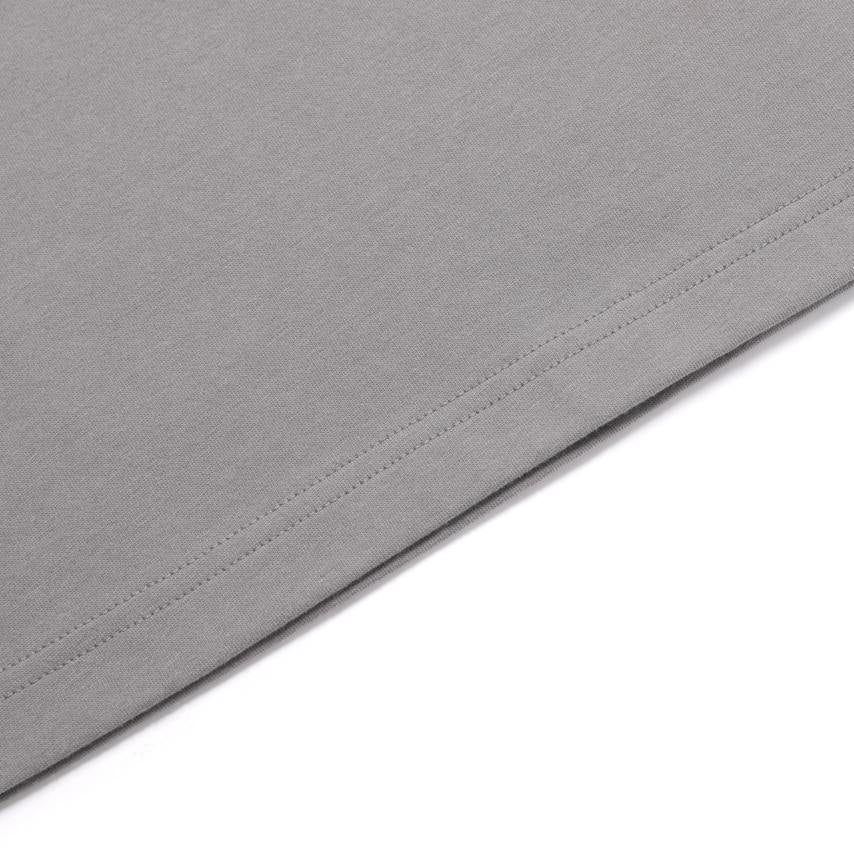 NRN CHEST POCKET SEMI-OVER FIT H/TEE STONE GREY