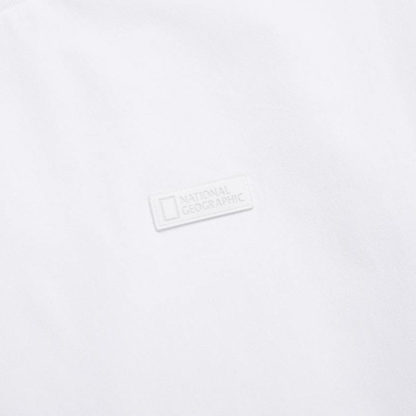KRAZ SMALL LOGO SEMI OVER FIT SHORT SLEEVE T-SHIRT WHITE