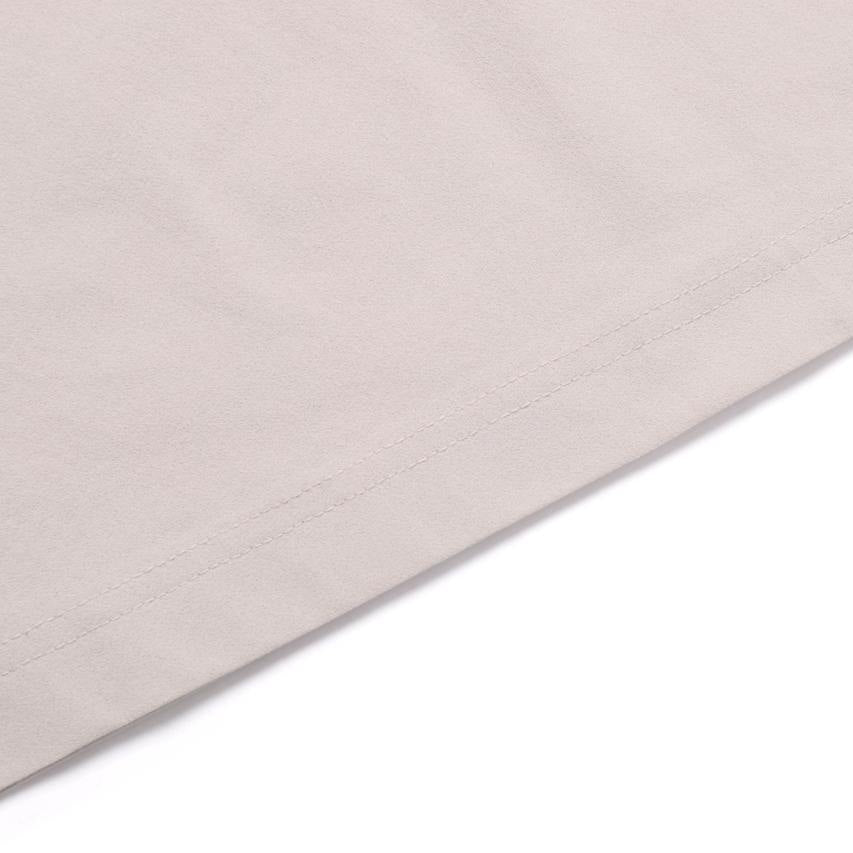 KRAZ SMALL LOGO SEMI OVER FIT SHORT SLEEVE T-SHIRT MOURNING BEIGE