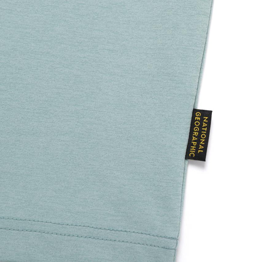 GREY PARROT BASIC FIT SHORT SLEEVE T-SHIRT KHAKI GREEN