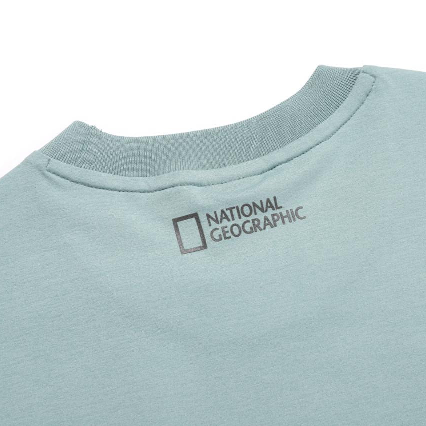 GREY PARROT BASIC FIT SHORT SLEEVE T-SHIRT KHAKI GREEN