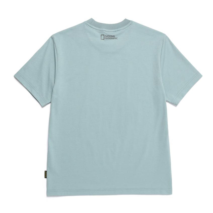 GREY PARROT BASIC FIT SHORT SLEEVE T-SHIRT KHAKI GREEN