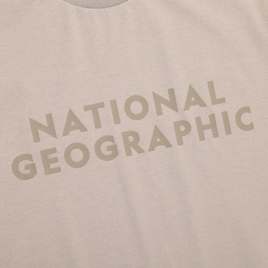 GREY PARROT BASIC FIT SHORT SLEEVE T-SHIRT SAND BEIGE