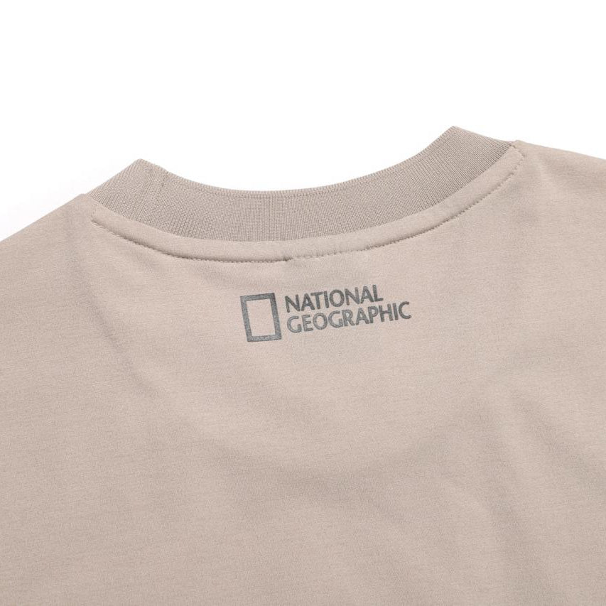 GREY PARROT BASIC FIT SHORT SLEEVE T-SHIRT SAND BEIGE