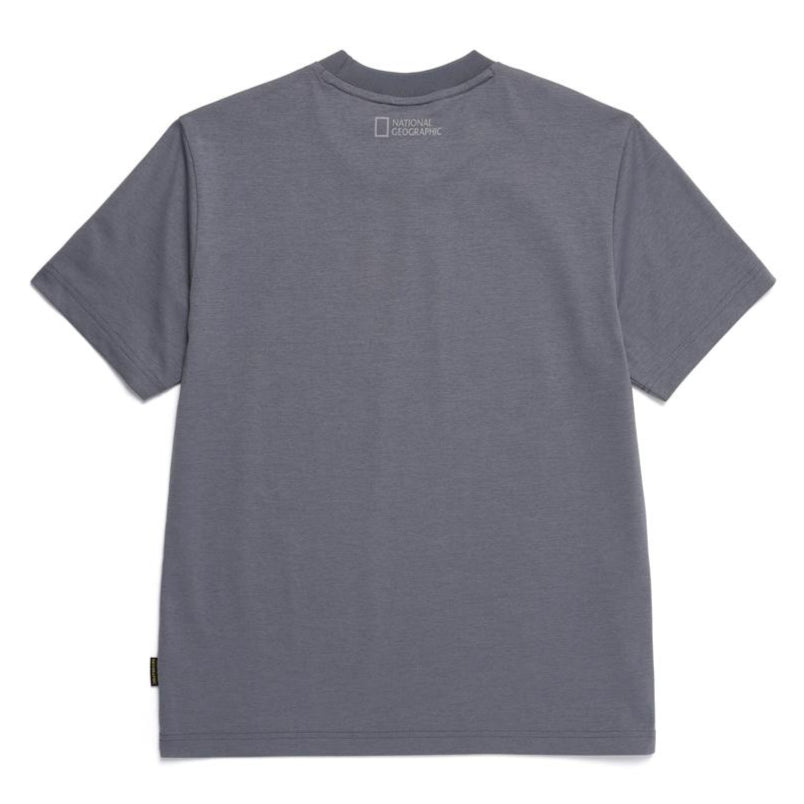 GREY PARROT BASIC FIT SHORT SLEEVE T-SHIRT IRON GREY