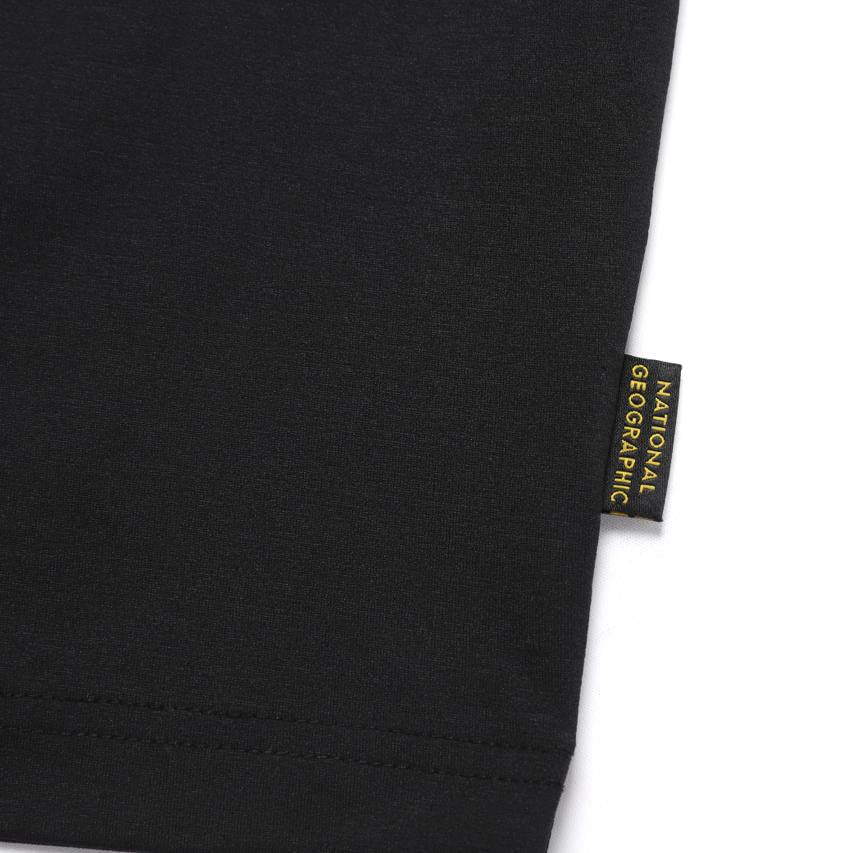 GREY PARROT BASIC FIT SHORT SLEEVE T-SHIRT CARBON BLACK