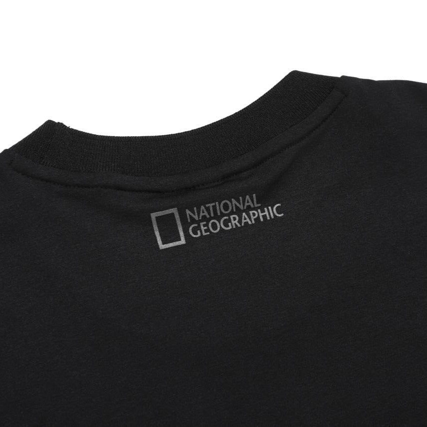 GREY PARROT BASIC FIT SHORT SLEEVE T-SHIRT CARBON BLACK