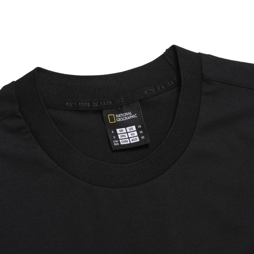 GREY PARROT BASIC FIT SHORT SLEEVE T-SHIRT CARBON BLACK