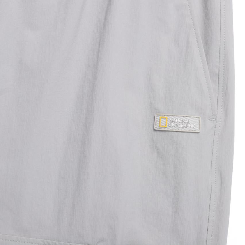 ADELIE LIGHT WOVEN STRETCH BOARD SHORTS SILVER GREY