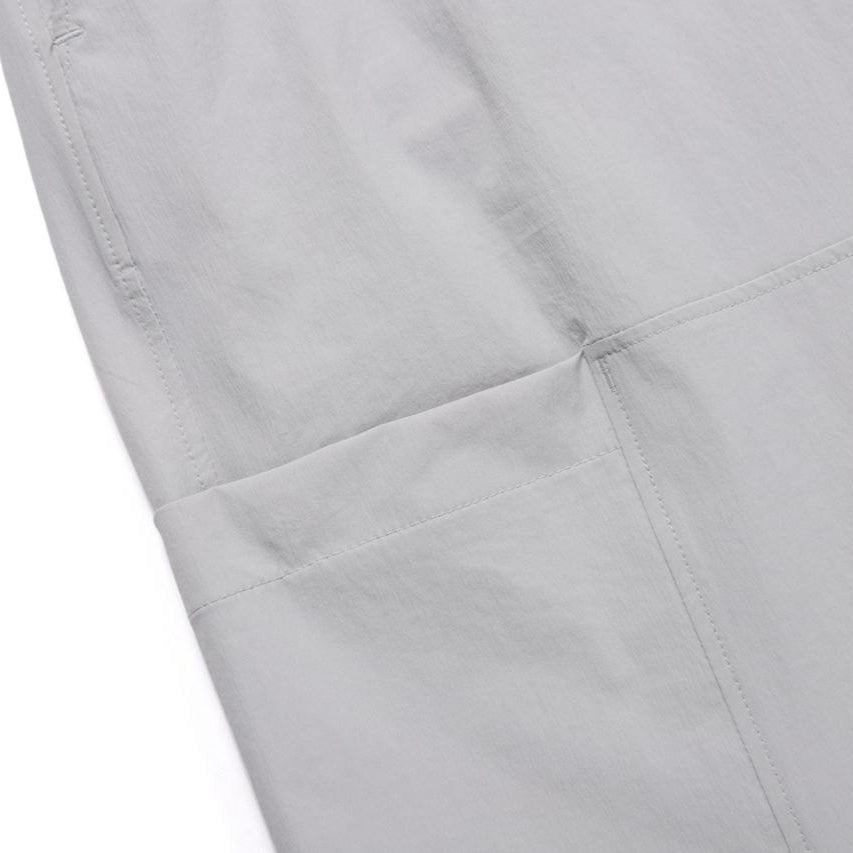 ADELIE LIGHT WOVEN STRETCH BOARD SHORTS SILVER GREY