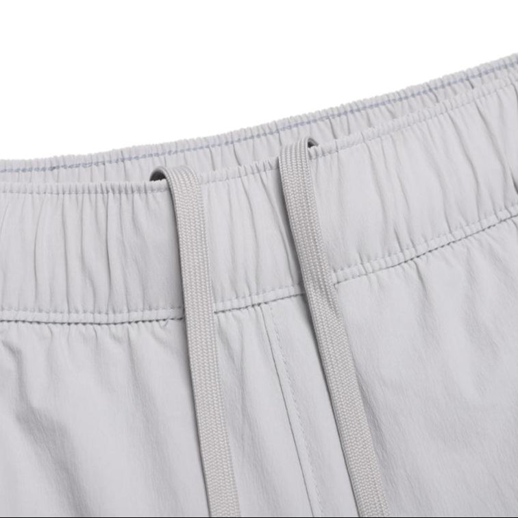 ADELIE LIGHT WOVEN STRETCH JOGGER PANTS SILVER GREY