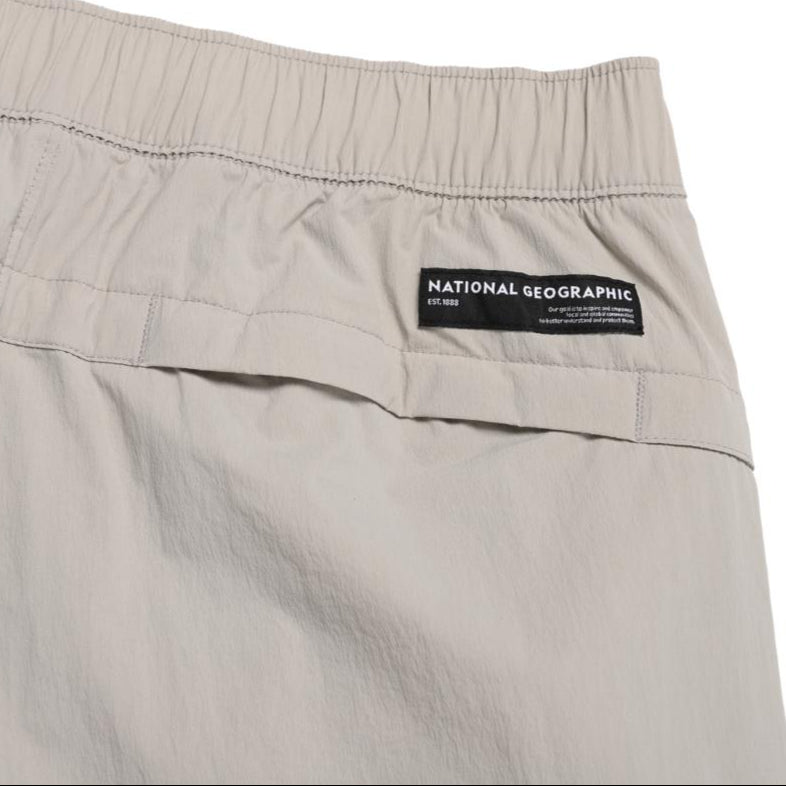 ADELIE LIGHT WOVEN STRETCH JOGGER PANTS AGATE GREY