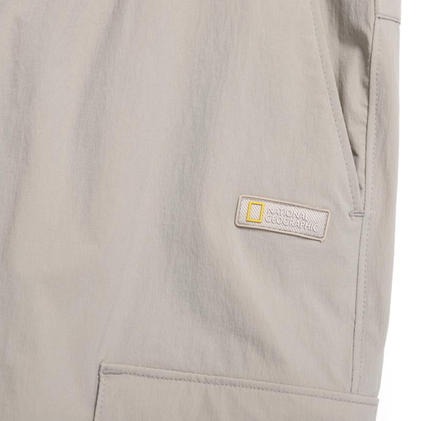 ADELIE LIGHT WOVEN STRETCH JOGGER PANTS AGATE GREY
