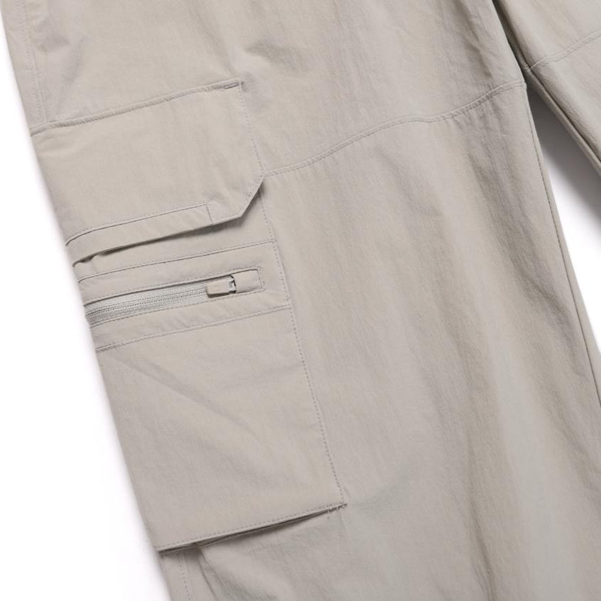 ADELIE LIGHT WOVEN STRETCH JOGGER PANTS AGATE GREY