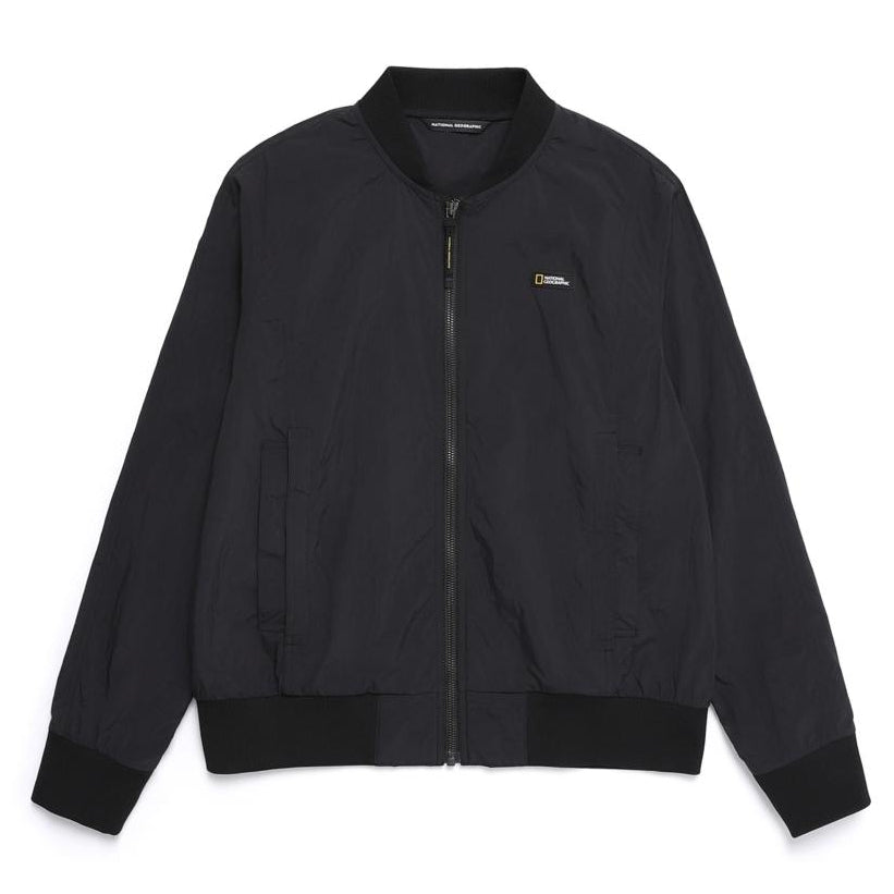WOMEN MINNOW BOMBER JUMPER CARBON BLACK