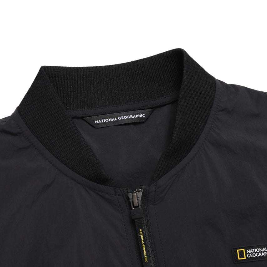 WOMEN MINNOW BOMBER JUMPER CARBON BLACK