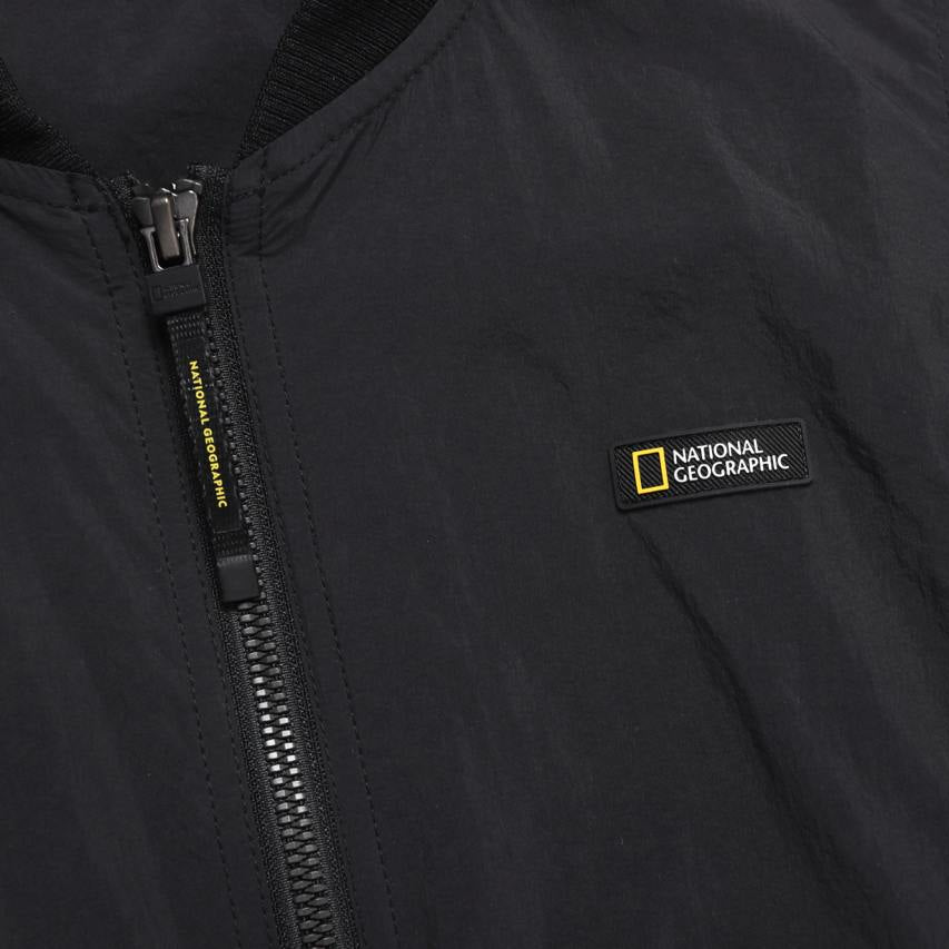 WOMEN MINNOW BOMBER JUMPER CARBON BLACK