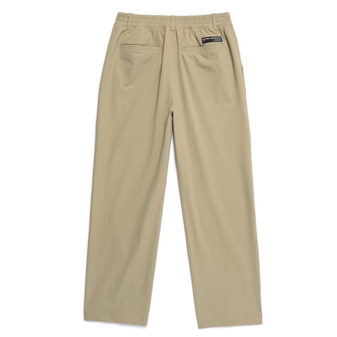WOMEN STRAIGHT PANTS GREEN OLIVE