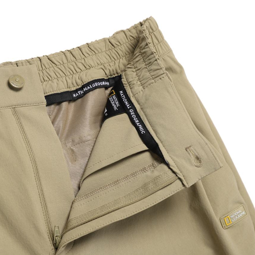 WOMEN STRAIGHT PANTS GREEN OLIVE