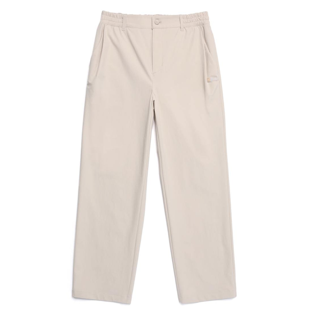 WOMEN STRAIGHT PANTS OAK BEIGE