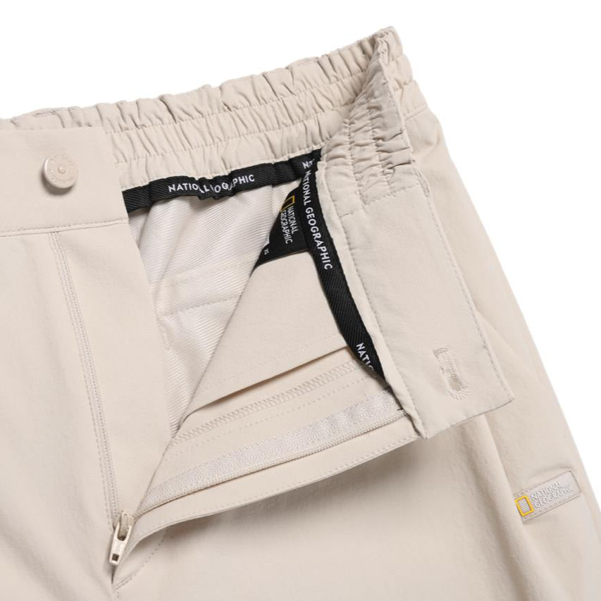 WOMEN STRAIGHT PANTS OAK BEIGE