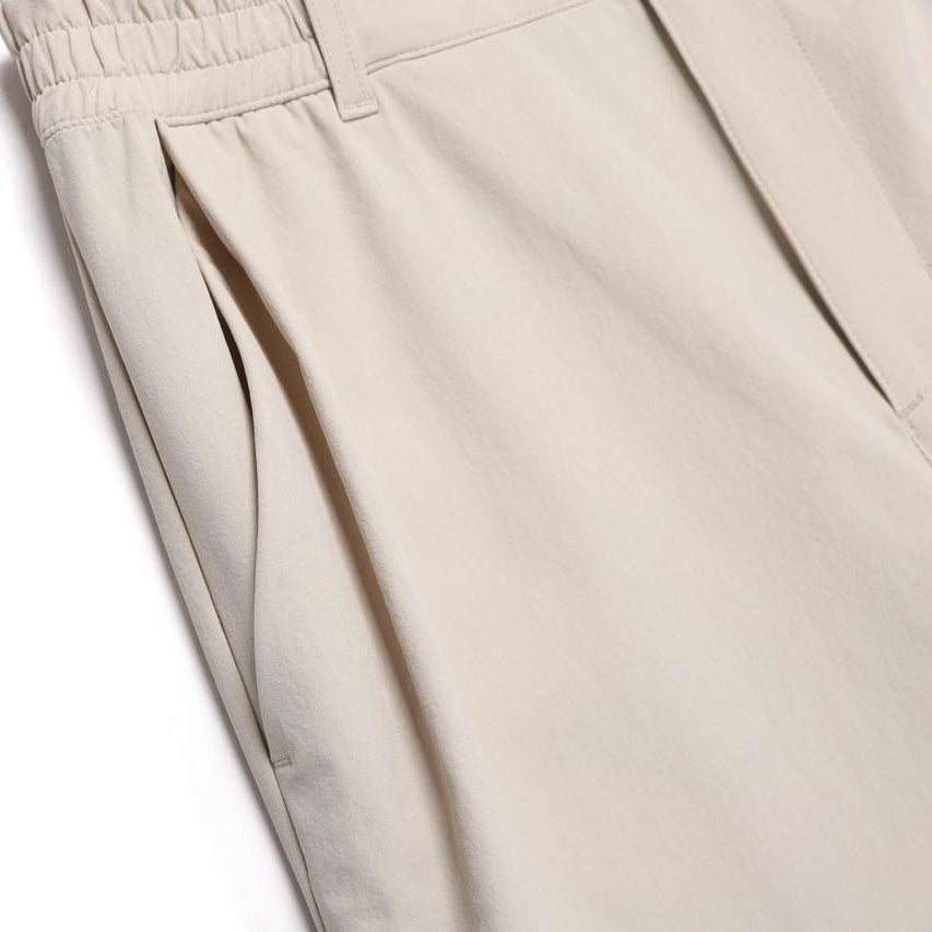 WOMEN STRAIGHT PANTS OAK BEIGE