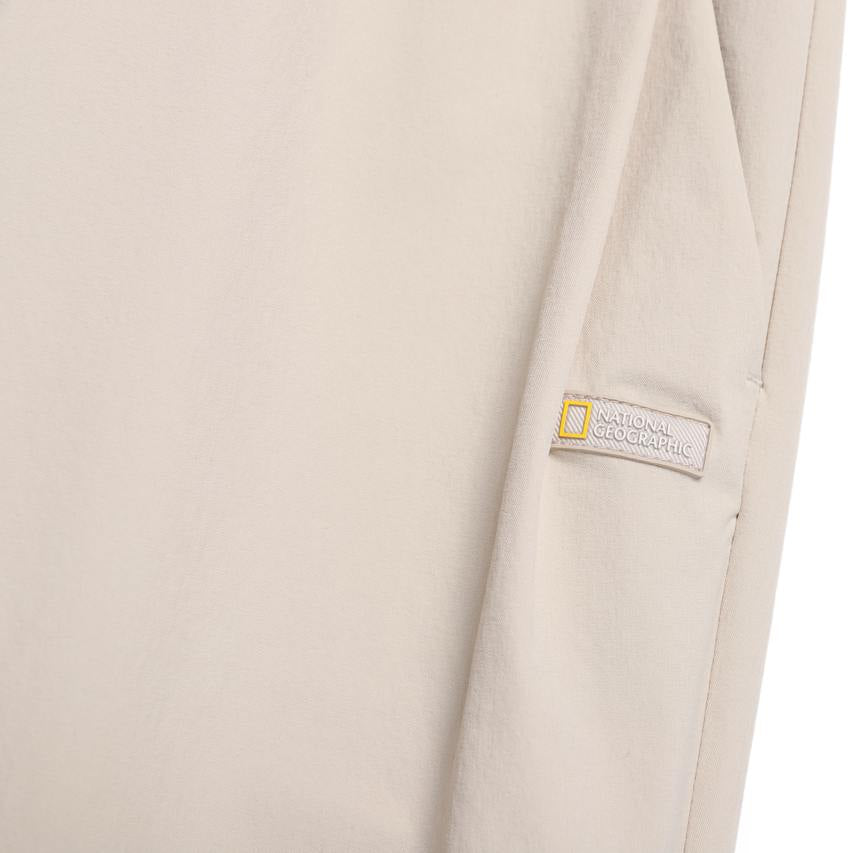 WOMEN STRAIGHT PANTS OAK BEIGE