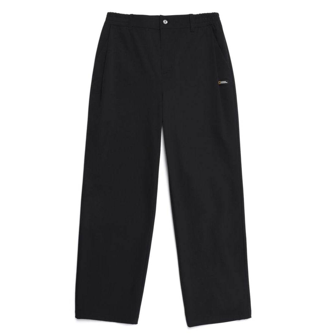 WOMEN STRAIGHT PANTS CARBON BLACK