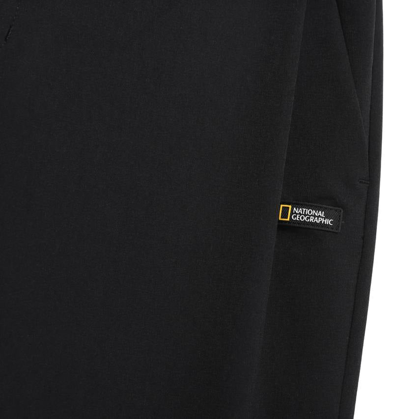 WOMEN STRAIGHT PANTS CARBON BLACK