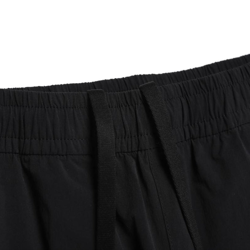 WOMEN ADELIE LIGHT WOVEN STRETCH STRAIGHT PANTS CARBON BLACK