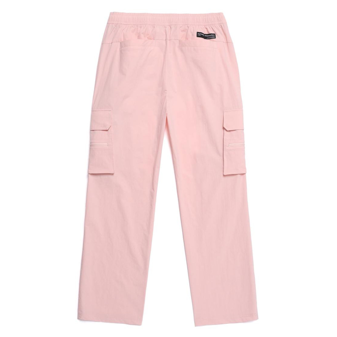 WOMEN ADELIE LIGHT WOVEN STRETCH STRAIGHT PANTS L/PINK