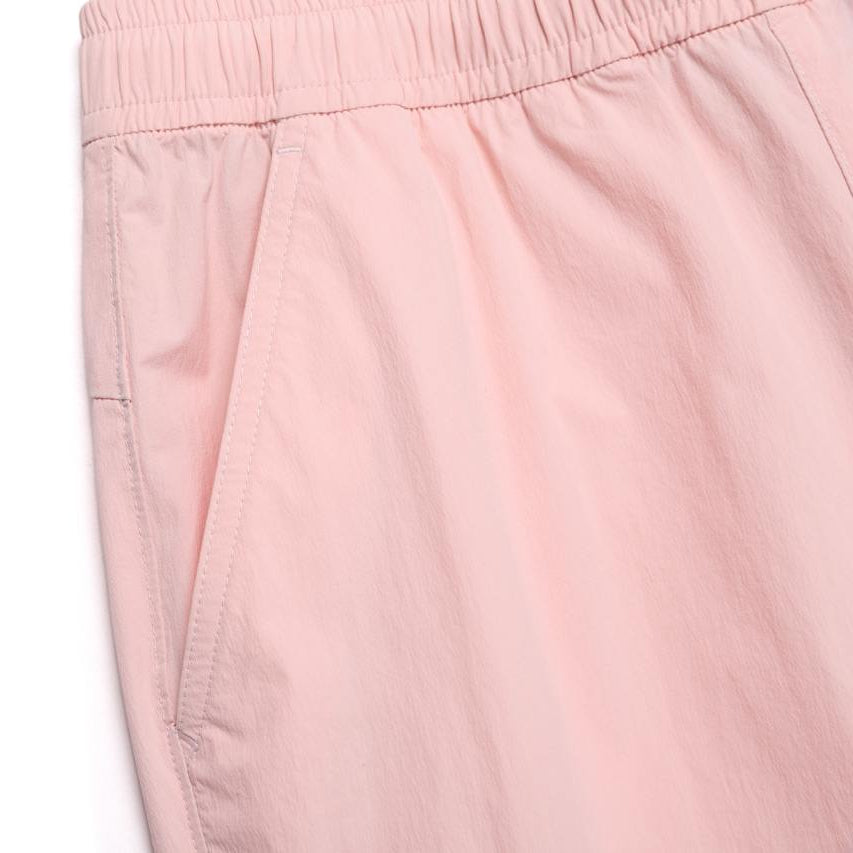 WOMEN ADELIE LIGHT WOVEN STRETCH STRAIGHT PANTS L/PINK