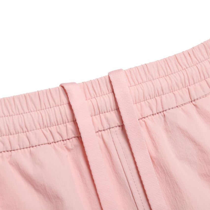 WOMEN ADELIE LIGHT WOVEN STRETCH CARGO SKIRT L/PINK