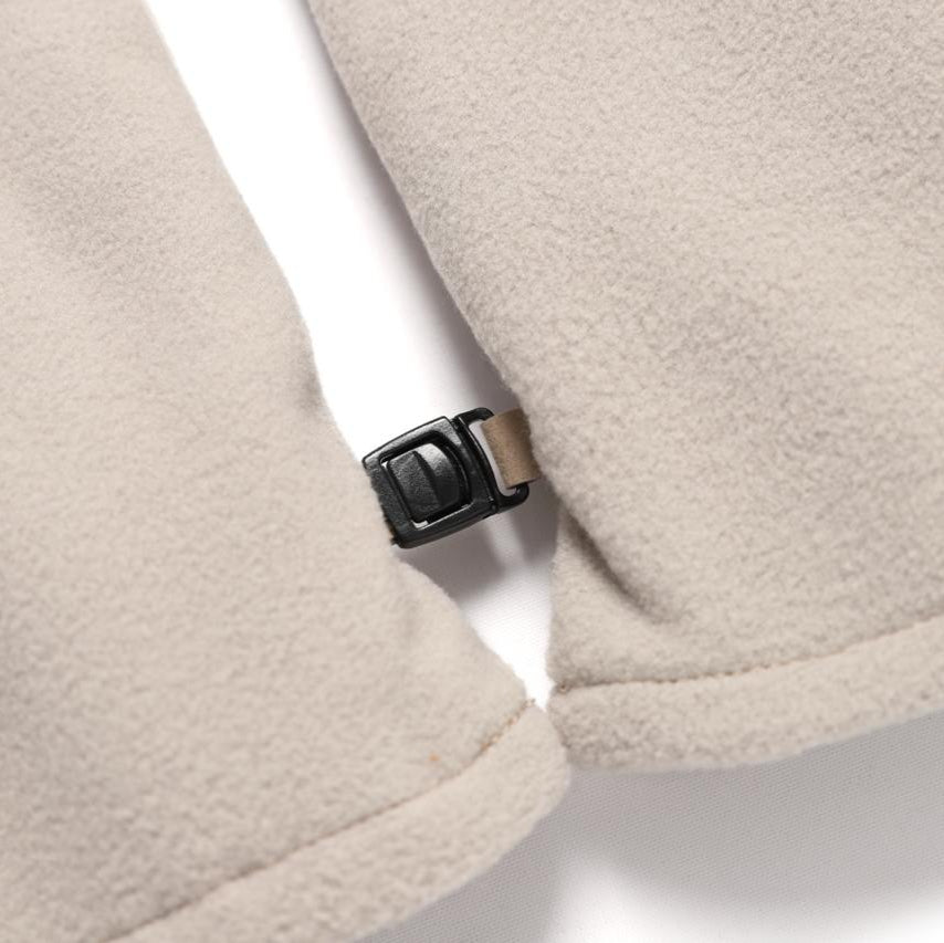 FLEECE GLOVES BEIGE