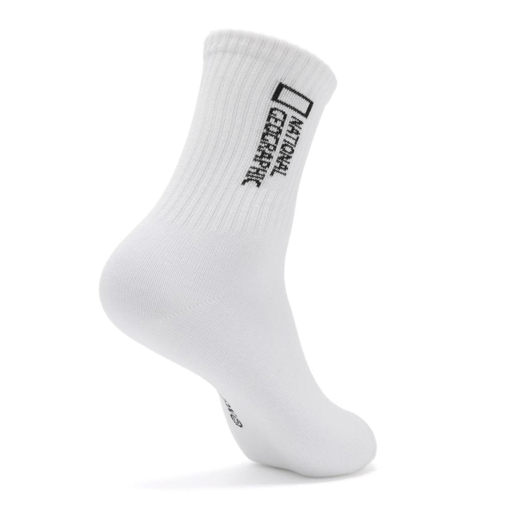 MIDDLE SOCKS BUNDLE WHITE